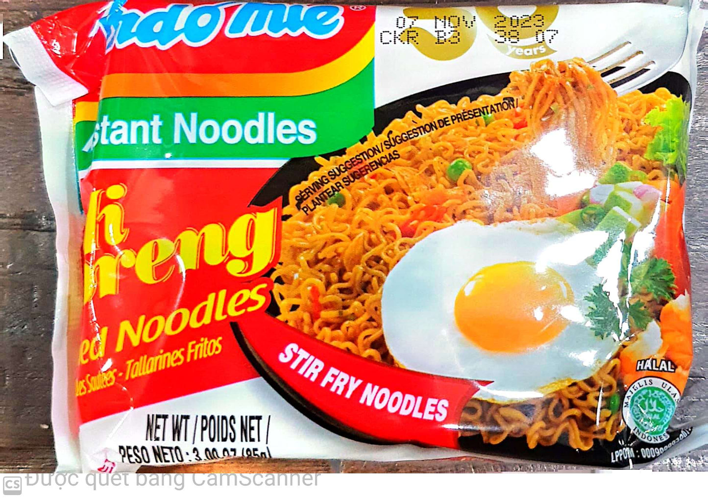 Indomie migoreng fried noodle 85g