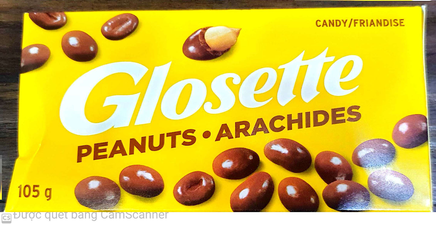 Glosette Peanuts 105g