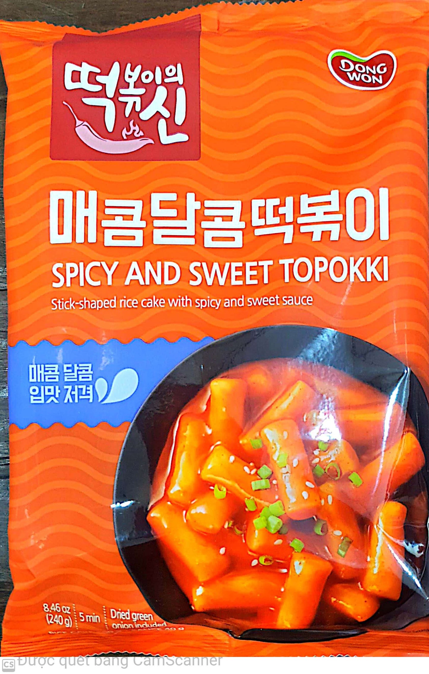 Dongwon Spicy & Sweet Topokki