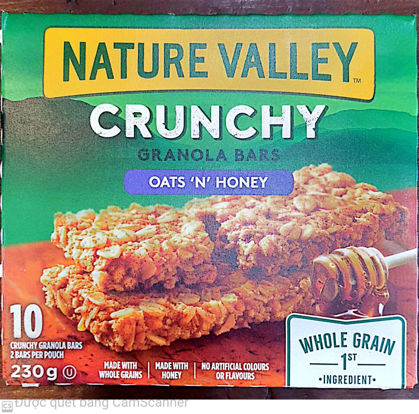 Nature valley Granola bar crunchy Honey 230g