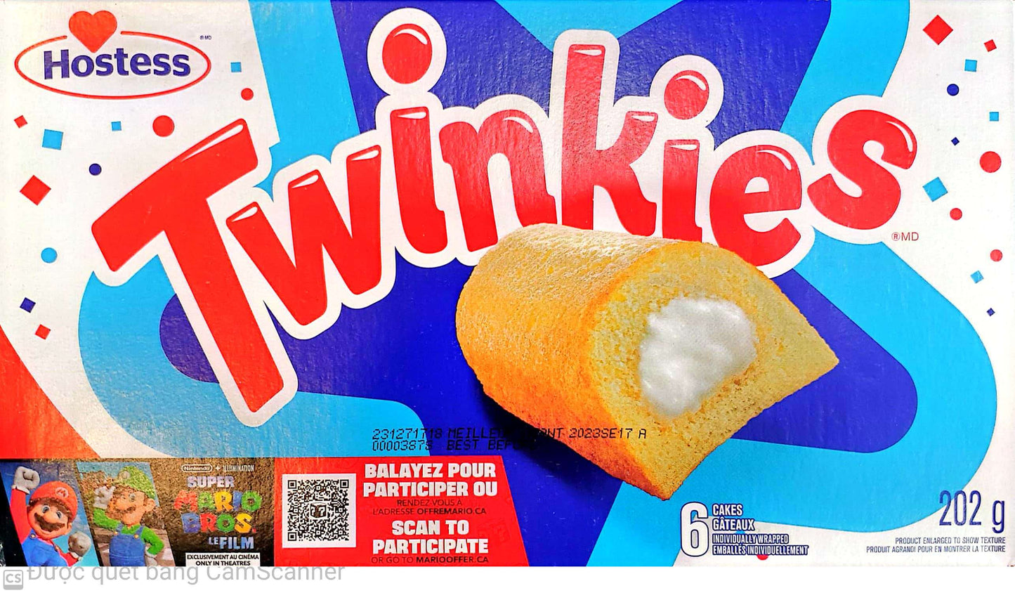 Hostess Twinkies 6pcs/pkg 202g