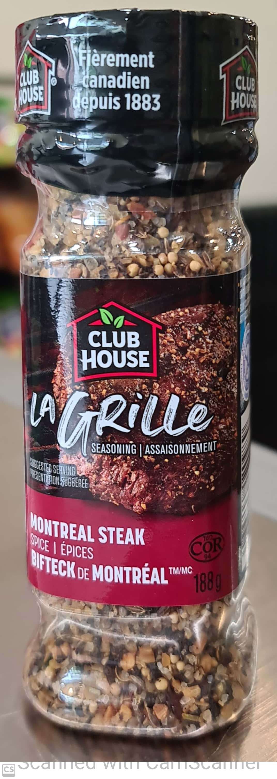 Montreal steak spice La grille 188g