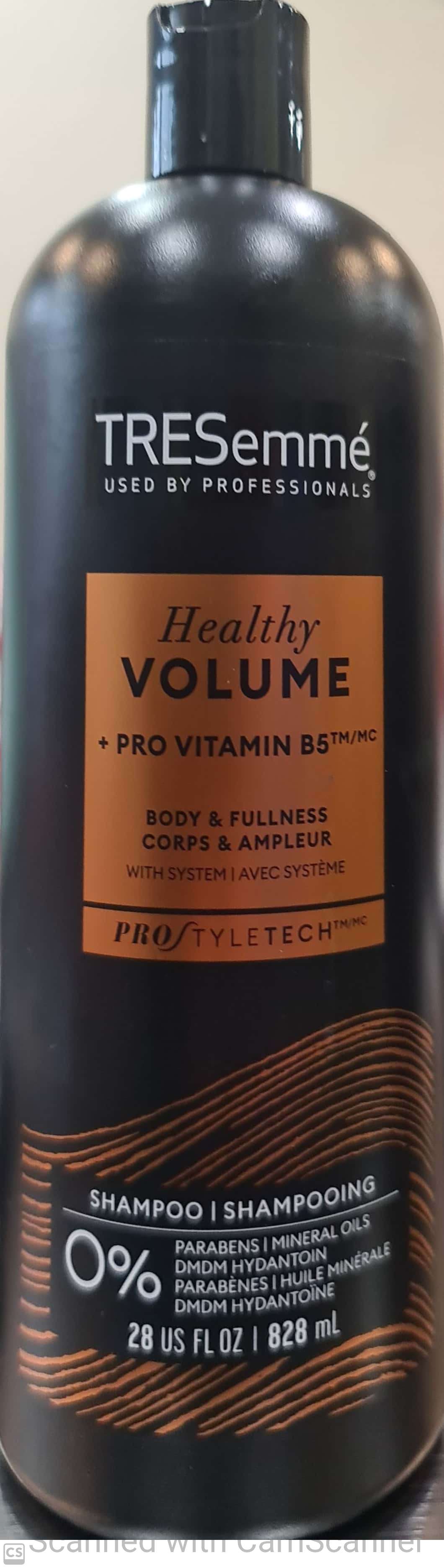Tresemme shampoo healthy volume 828ml
