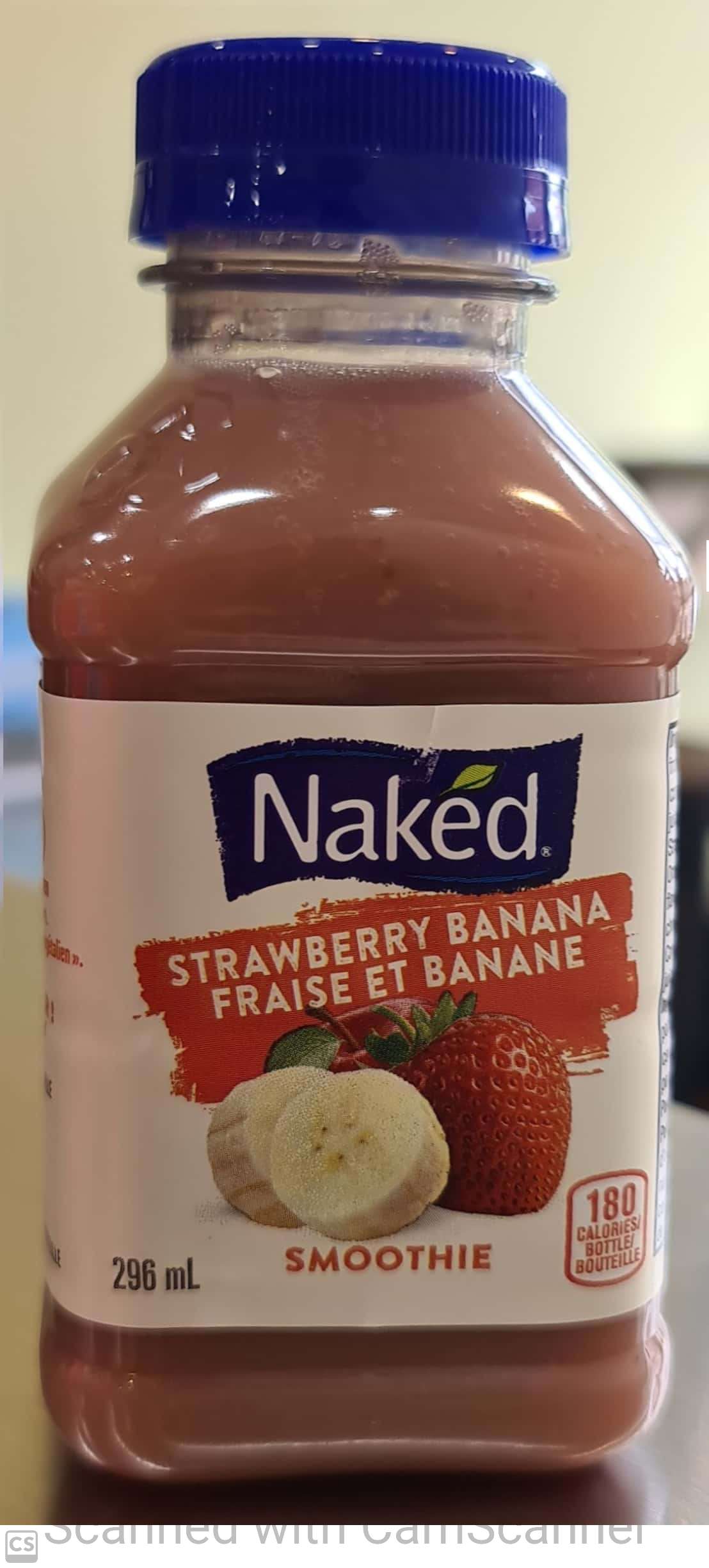 NAKED STWBERRY BANNA 296ML