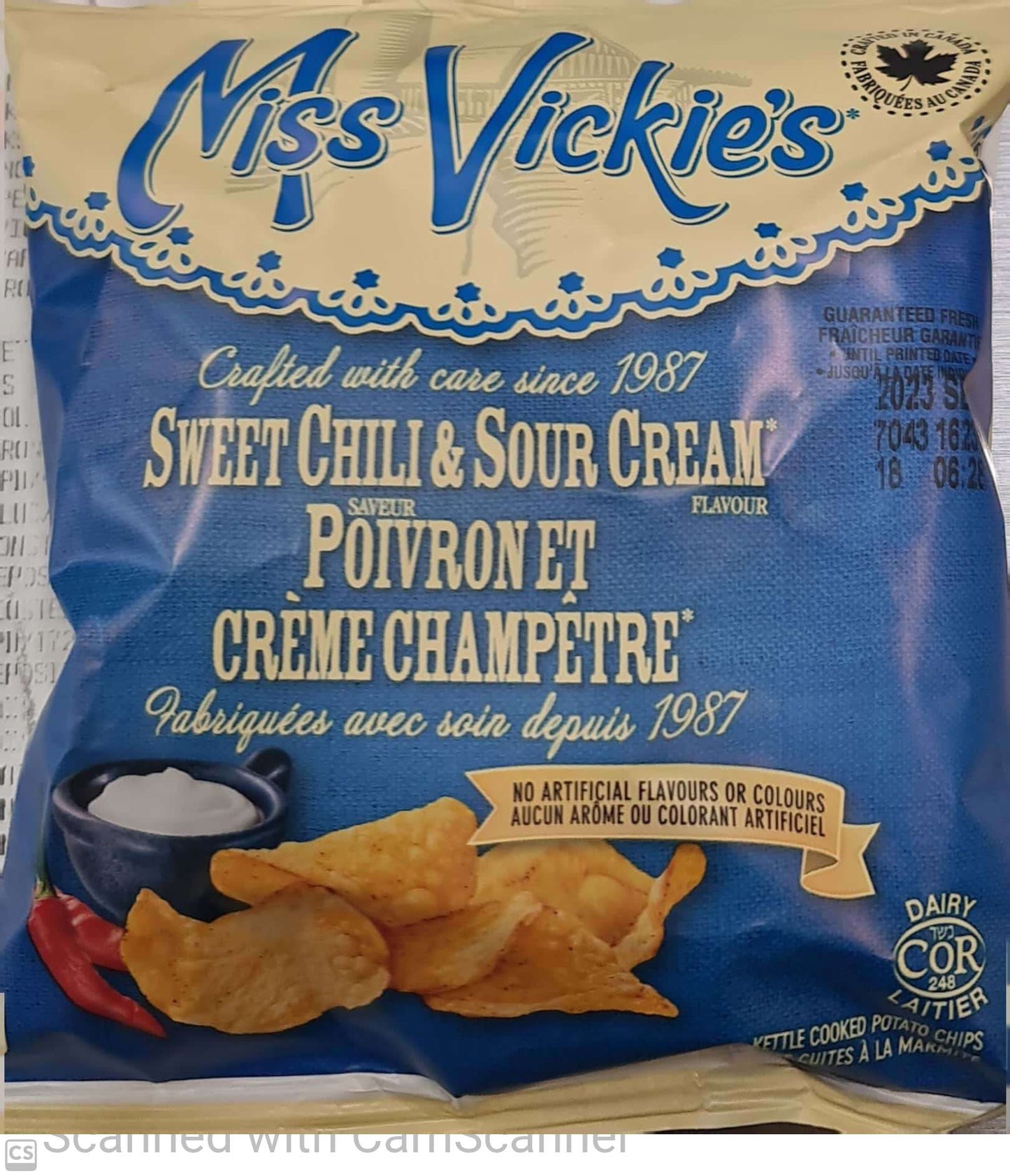 Miss Vickie's Sweet chili & sour cream 24g