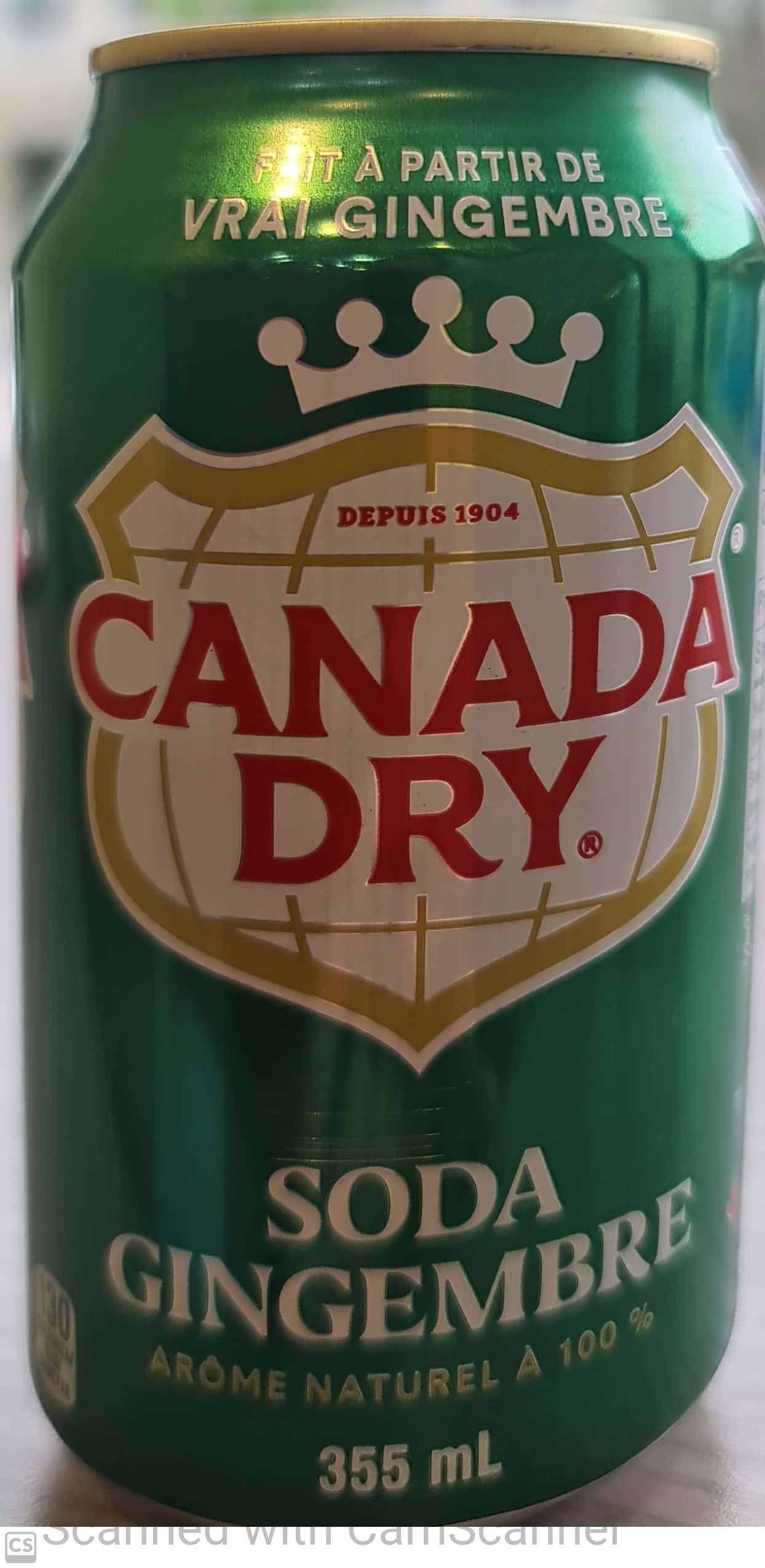 CANADA DRY CAN 355ML9