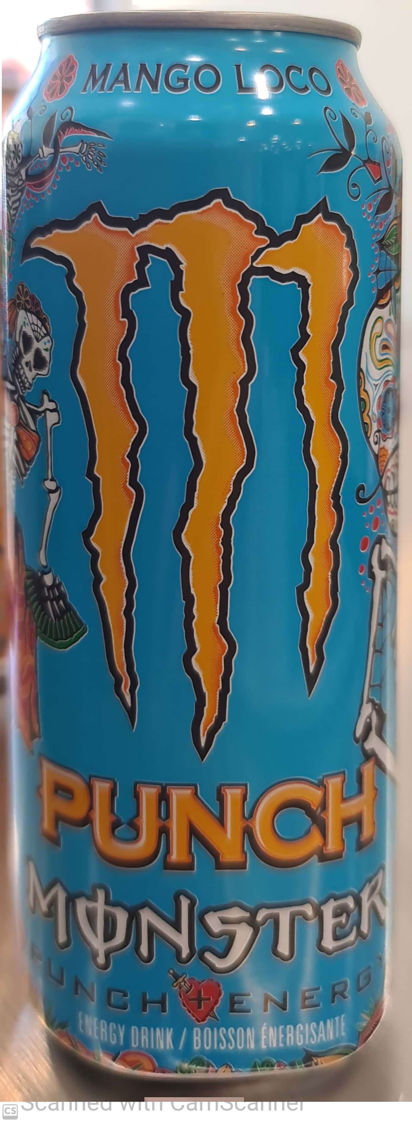 Monster Punch Energy mango loco 473ml