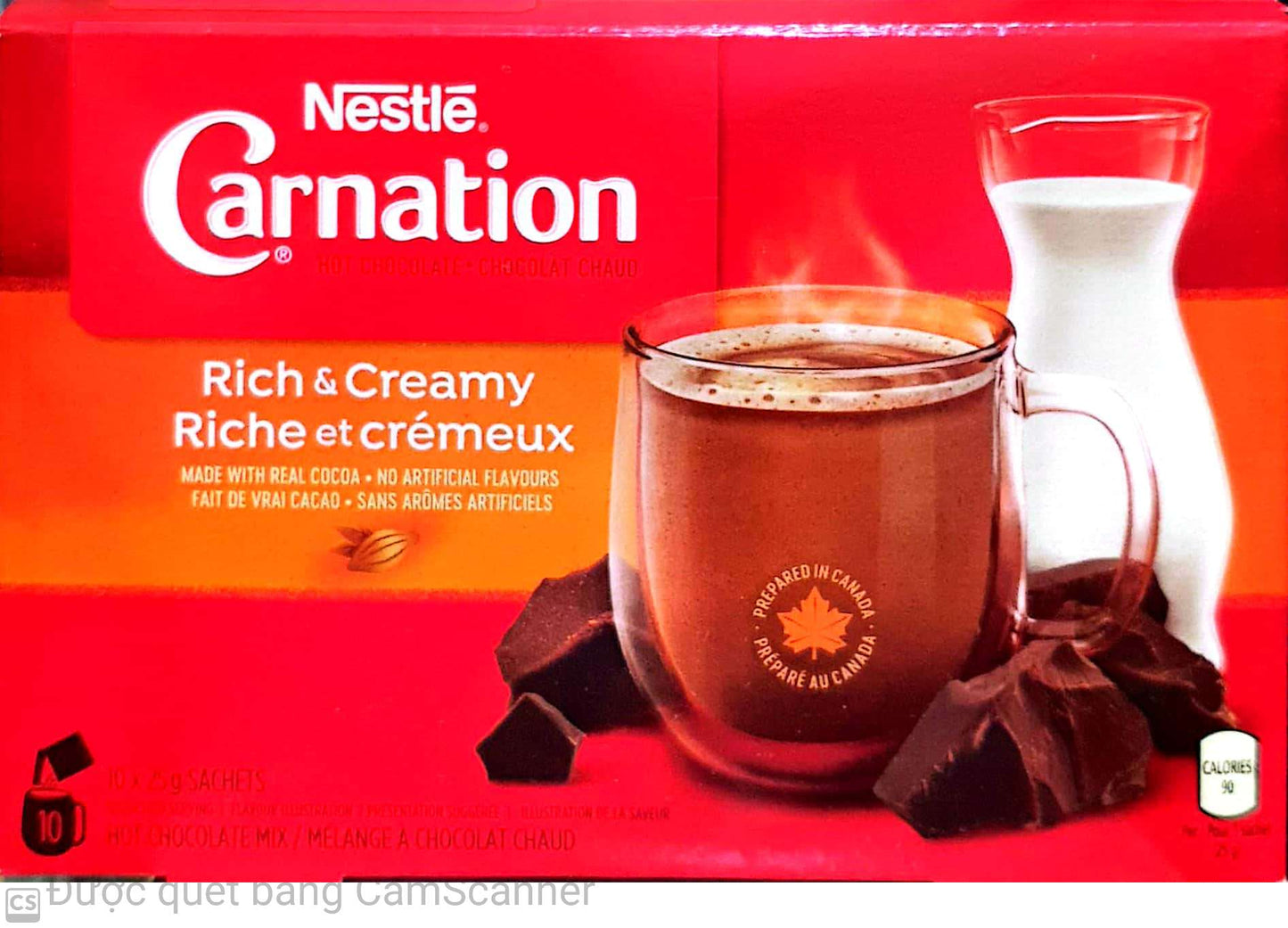 Nestle Carnation Rich & Creamy 10x25g sachets