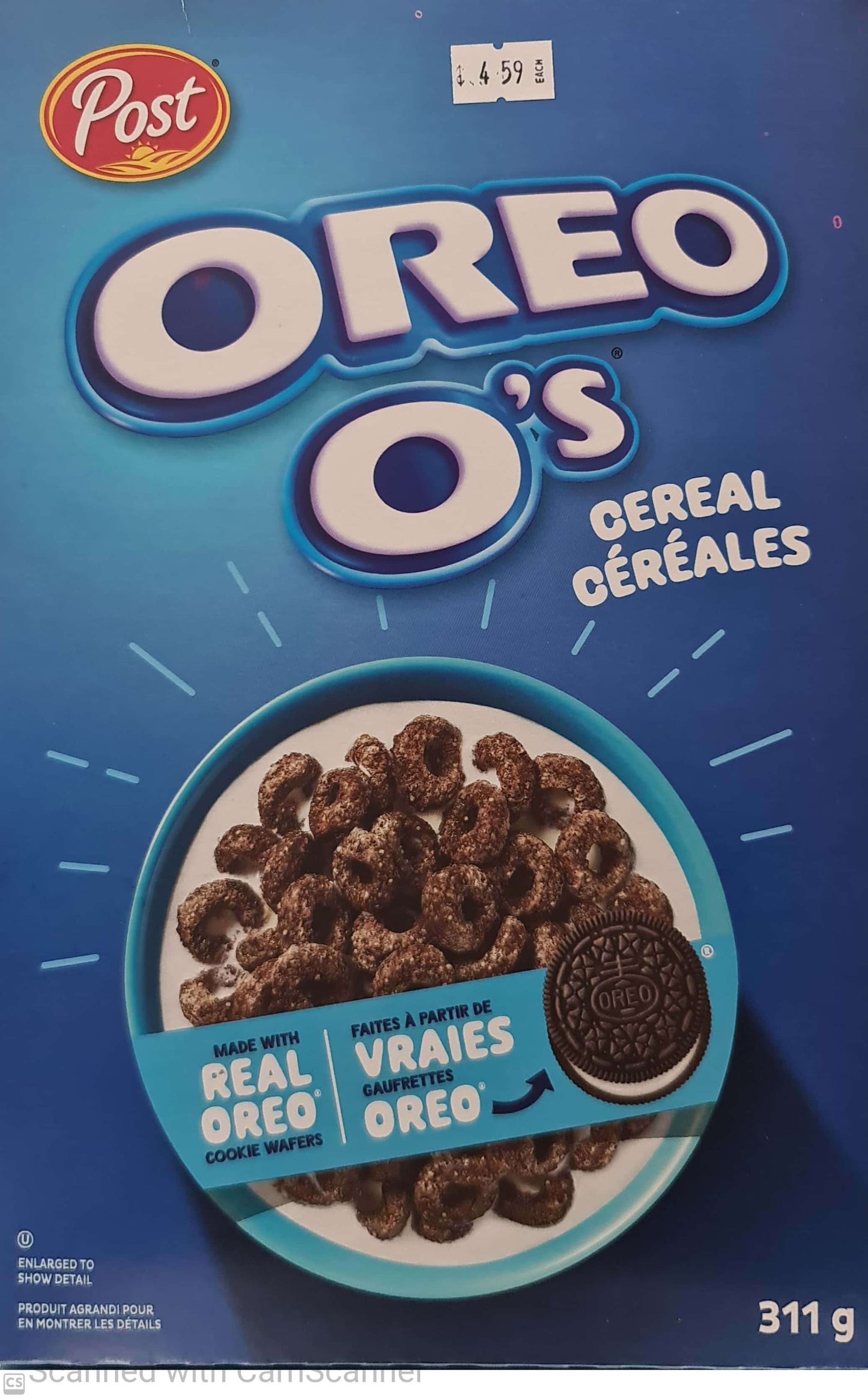 Oreo cereal 311g