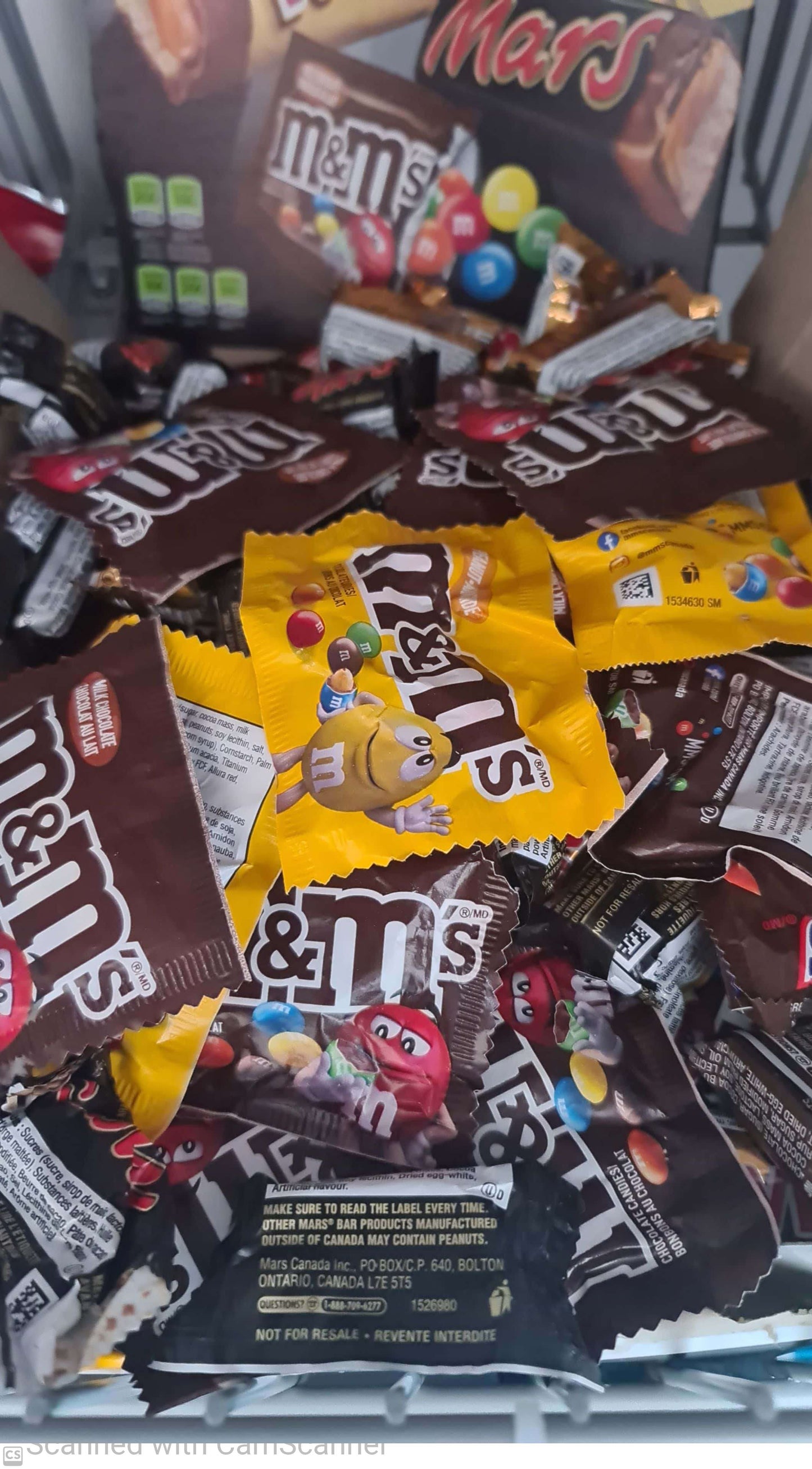 Chocolate mix mini size bar