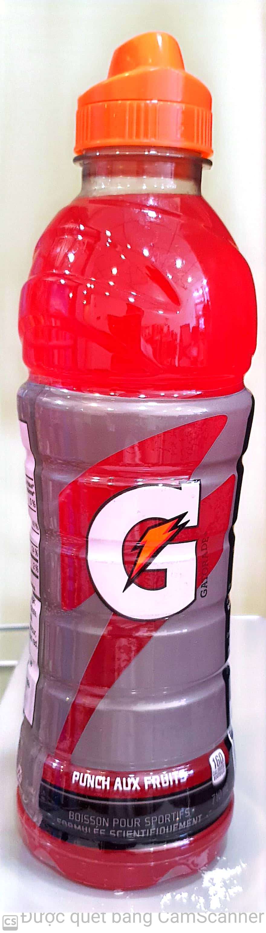 Pepsi GATORADE sport drink Fruit punch 710ml