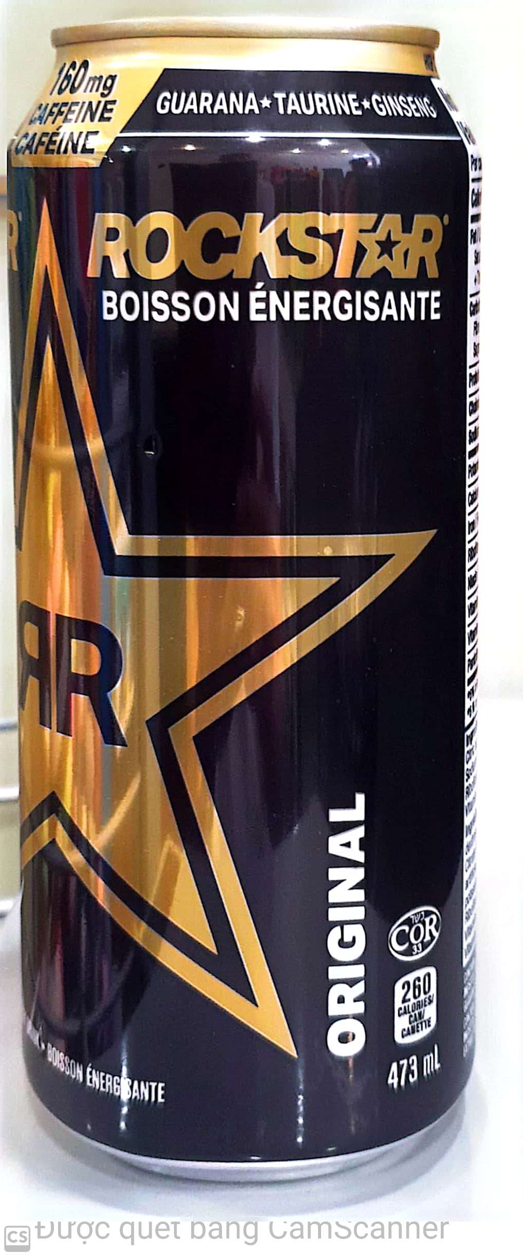 Pepsi Rockstar energy drink Original 473ml