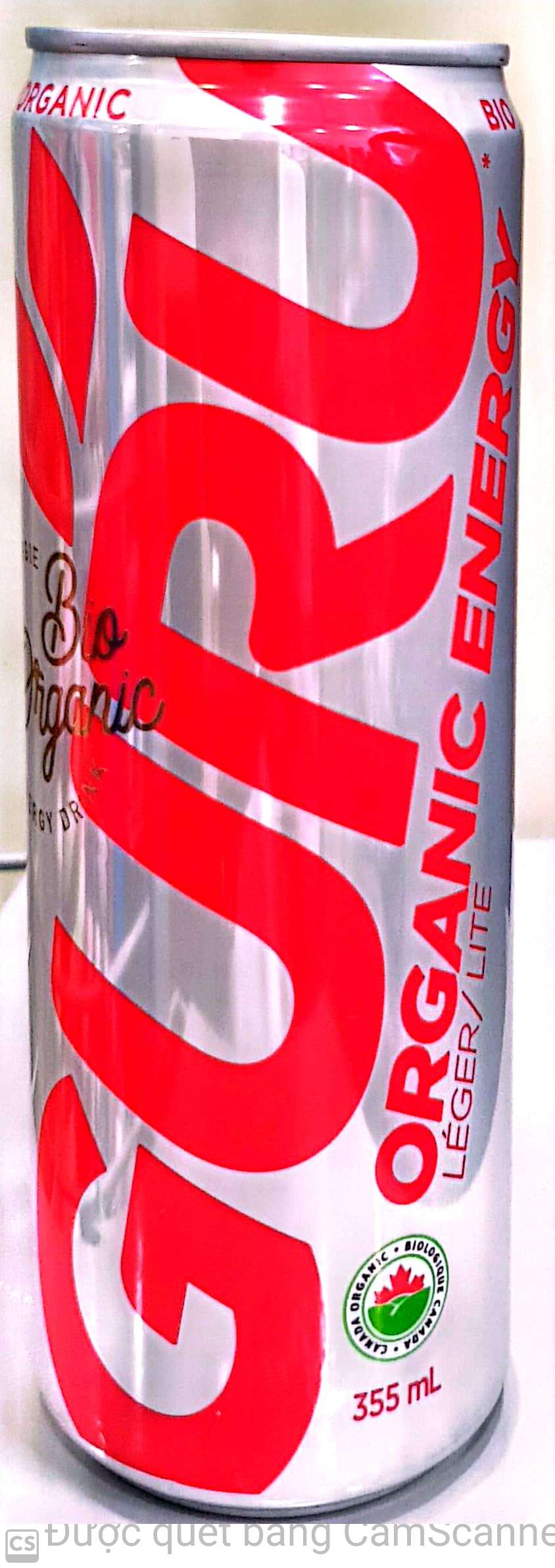 Pepsi Guru energy drink bio organic355ml