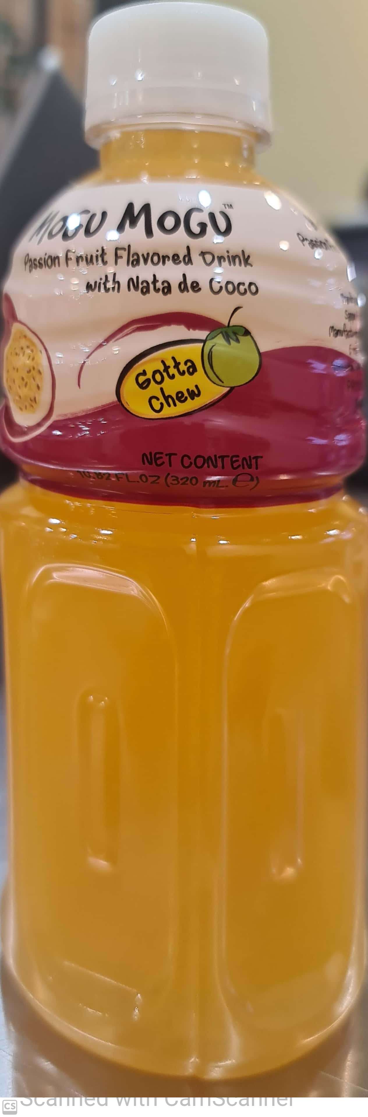Mogu Passion fruit flavored wt coco 320ml
