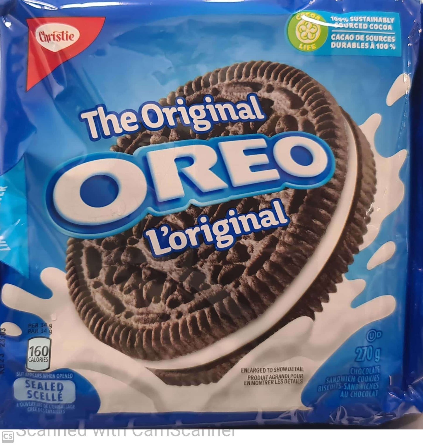 Oreo Original cookie 270g