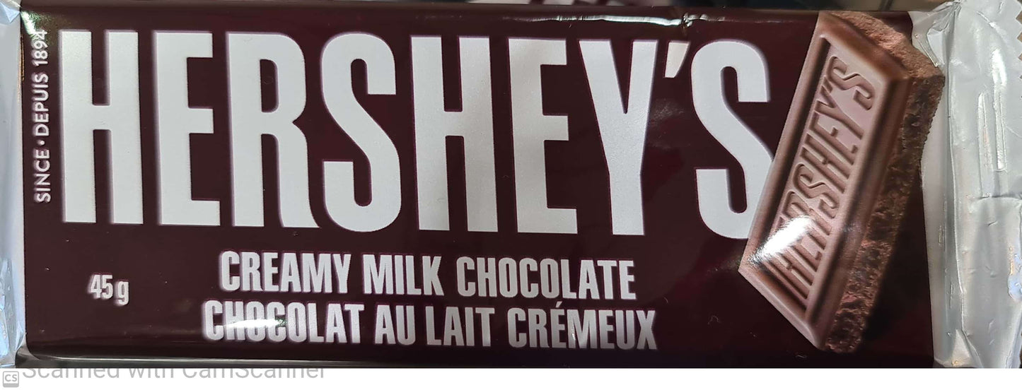 Hershey's Creamy milk chocolate 43g