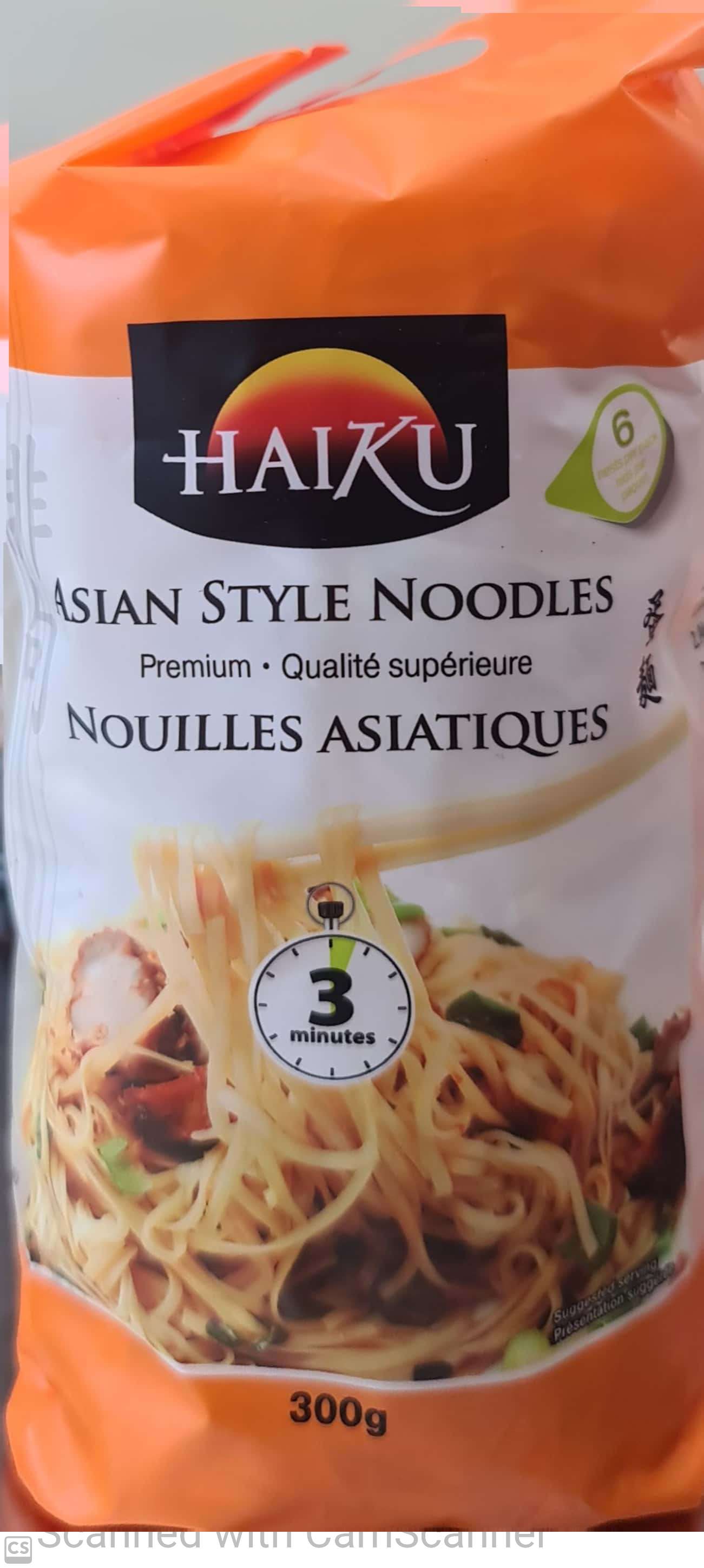 Haiku Asian style noodles 300g