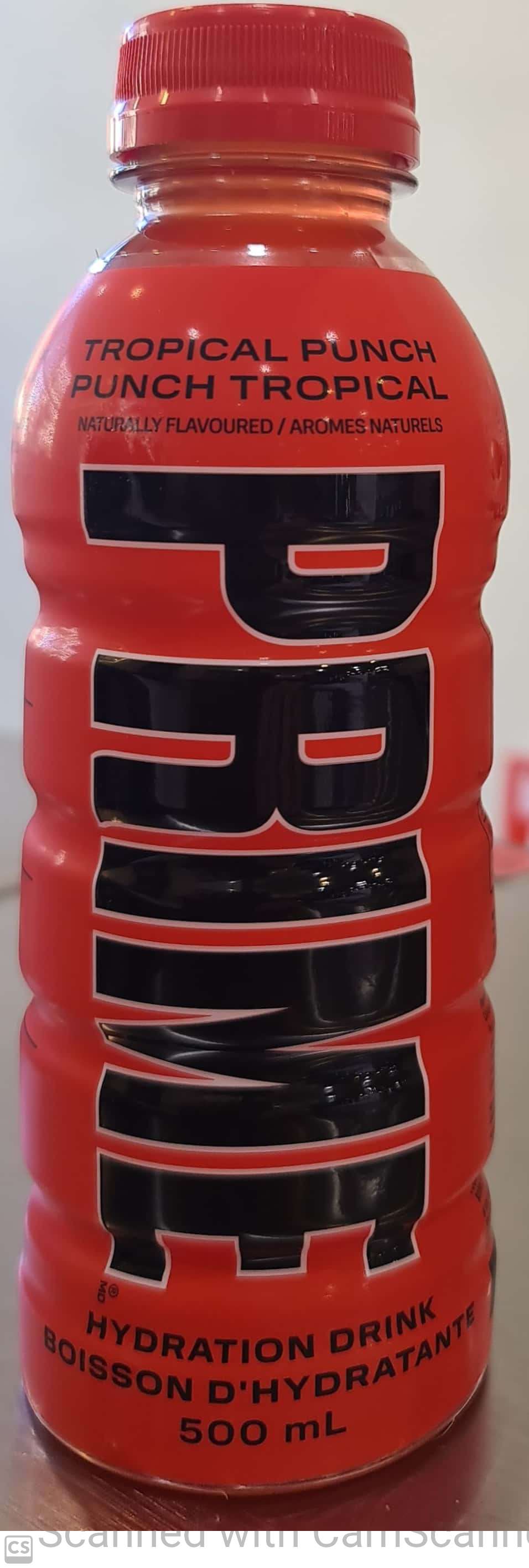 Prime hydration drink Tropical punch 500ml