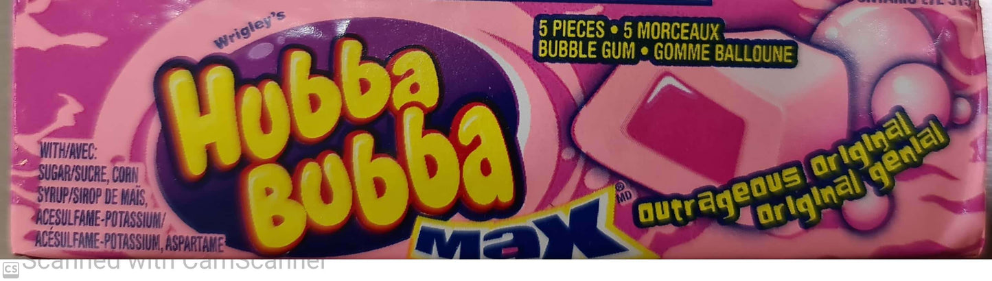 Hubba Bubba chewing gum 5pcs/box