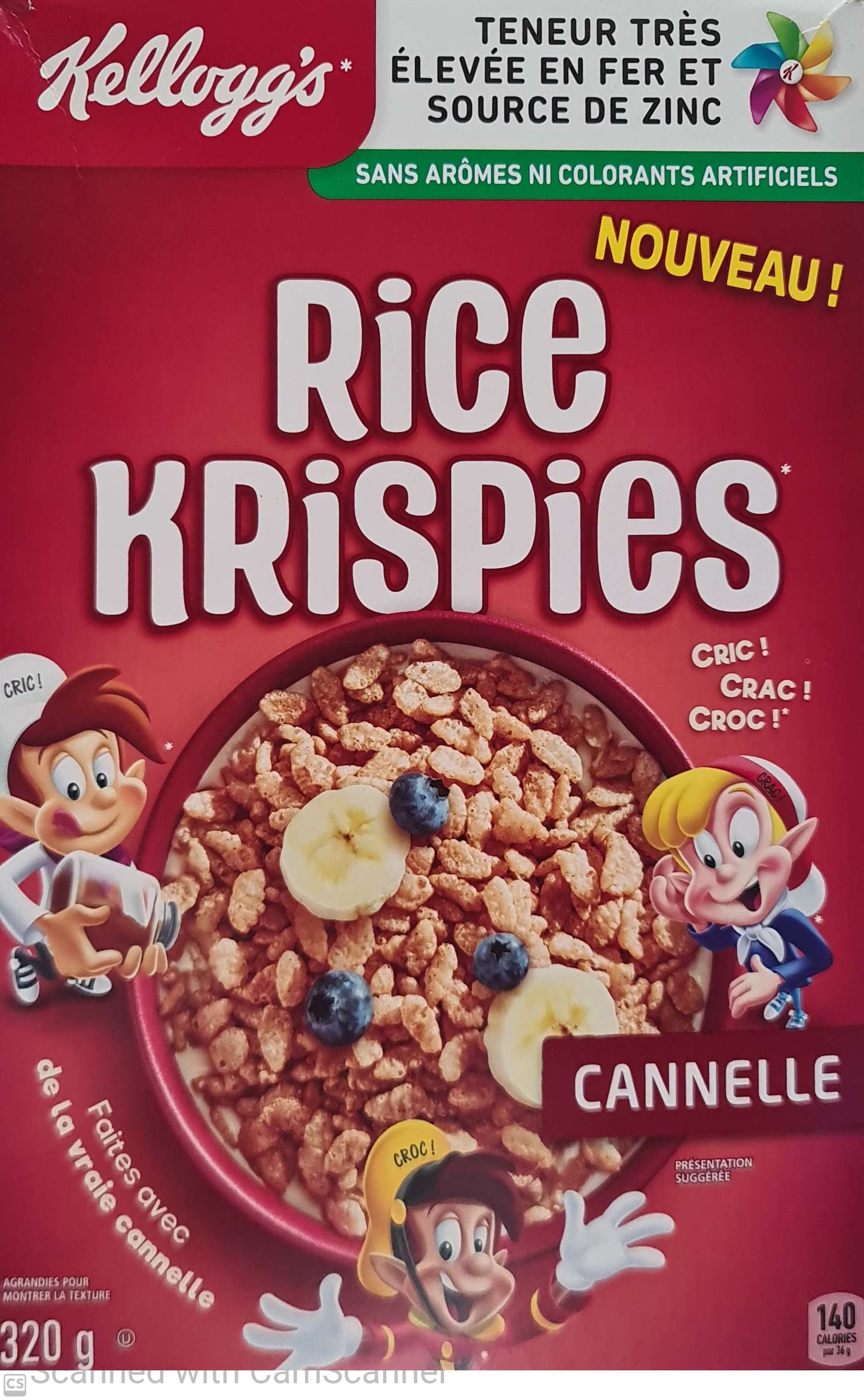 Kellogg Rice Krispies Cereal 320g