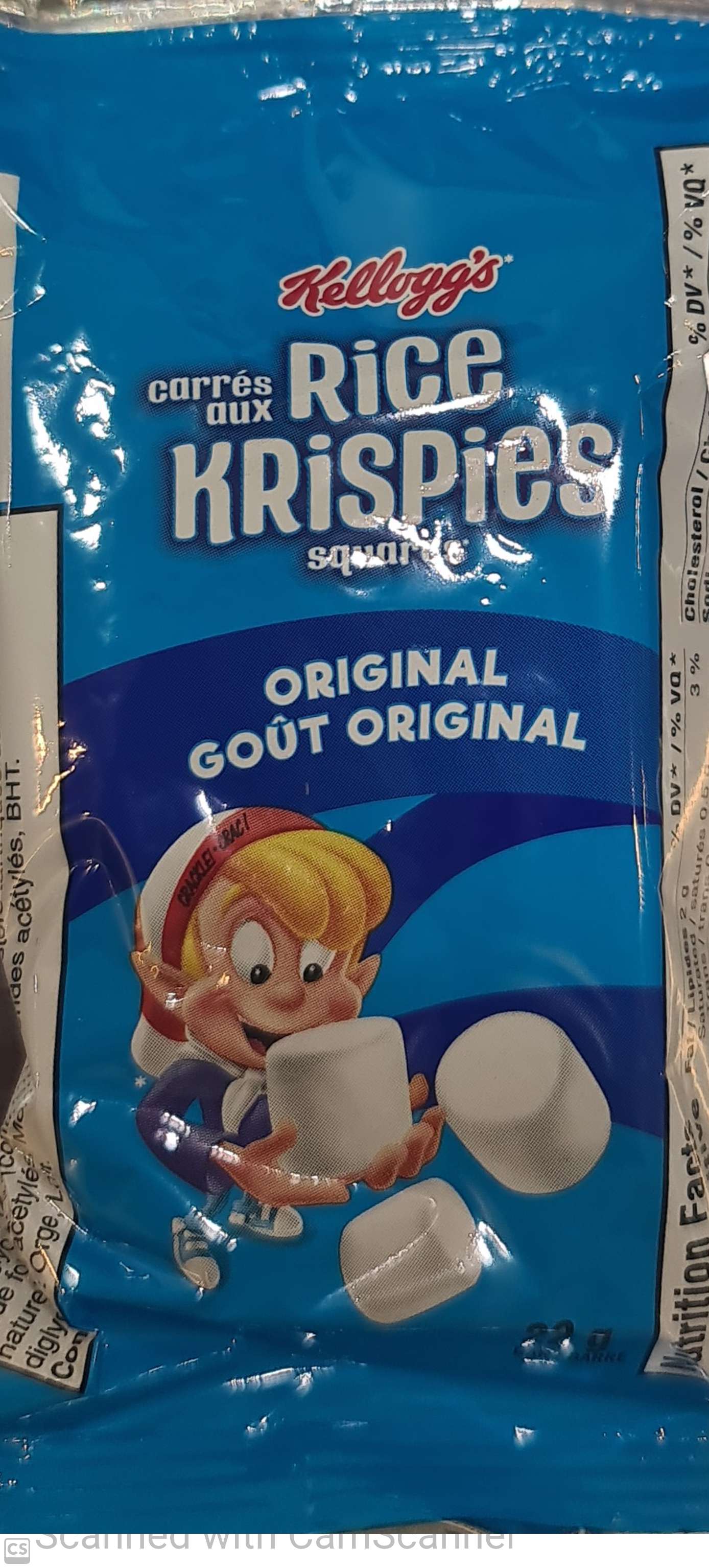 Rice Krispies Squares Regular 22g