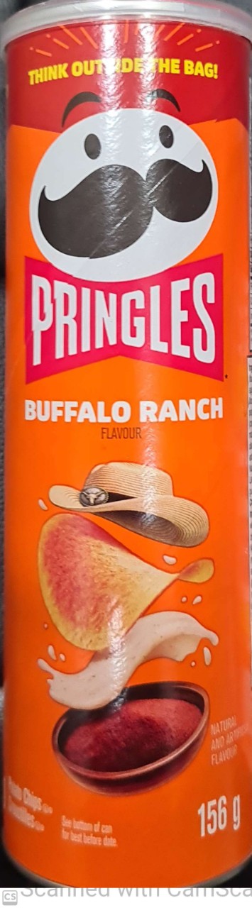 Pringles Buffalo ranch 156g