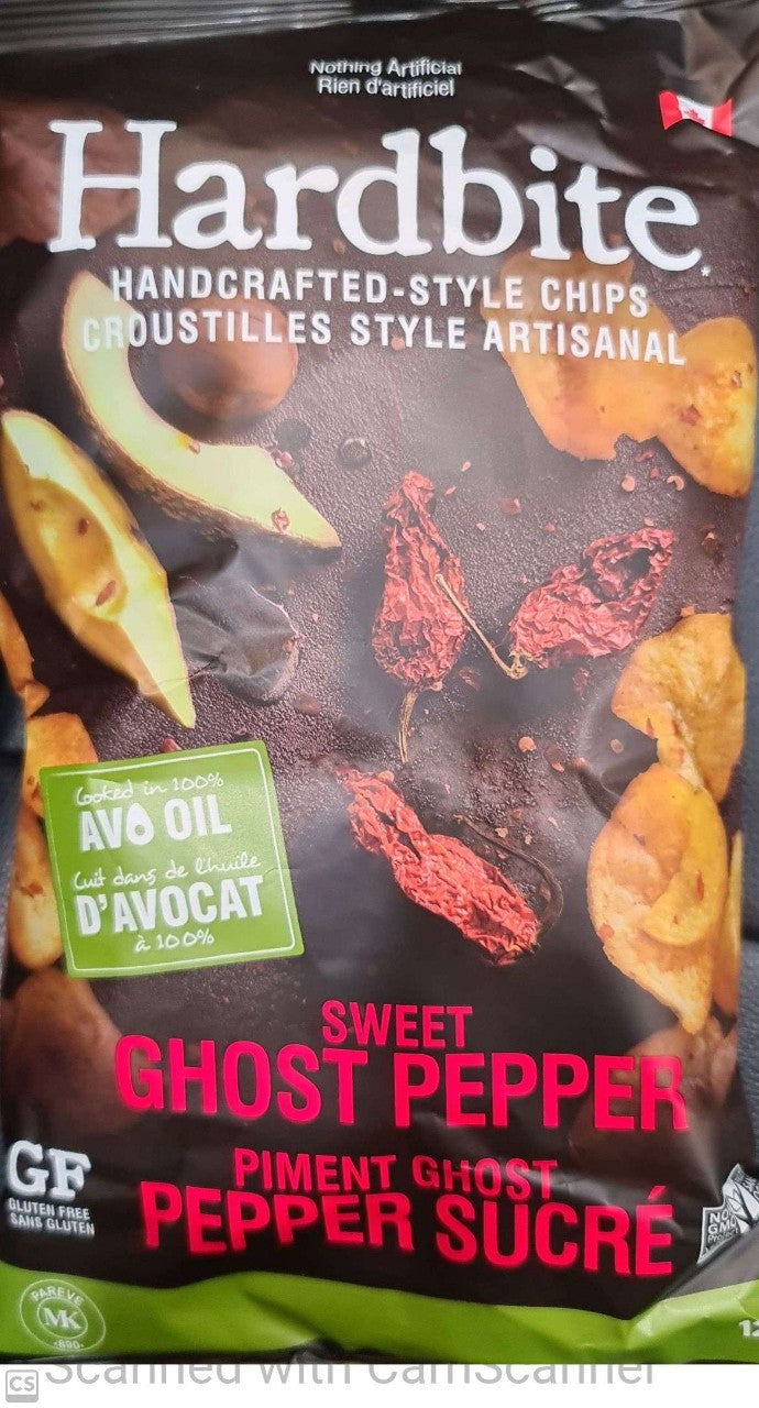 Hardbite Sweet pepper Gluten free no trans fat no cholesterol 150g
