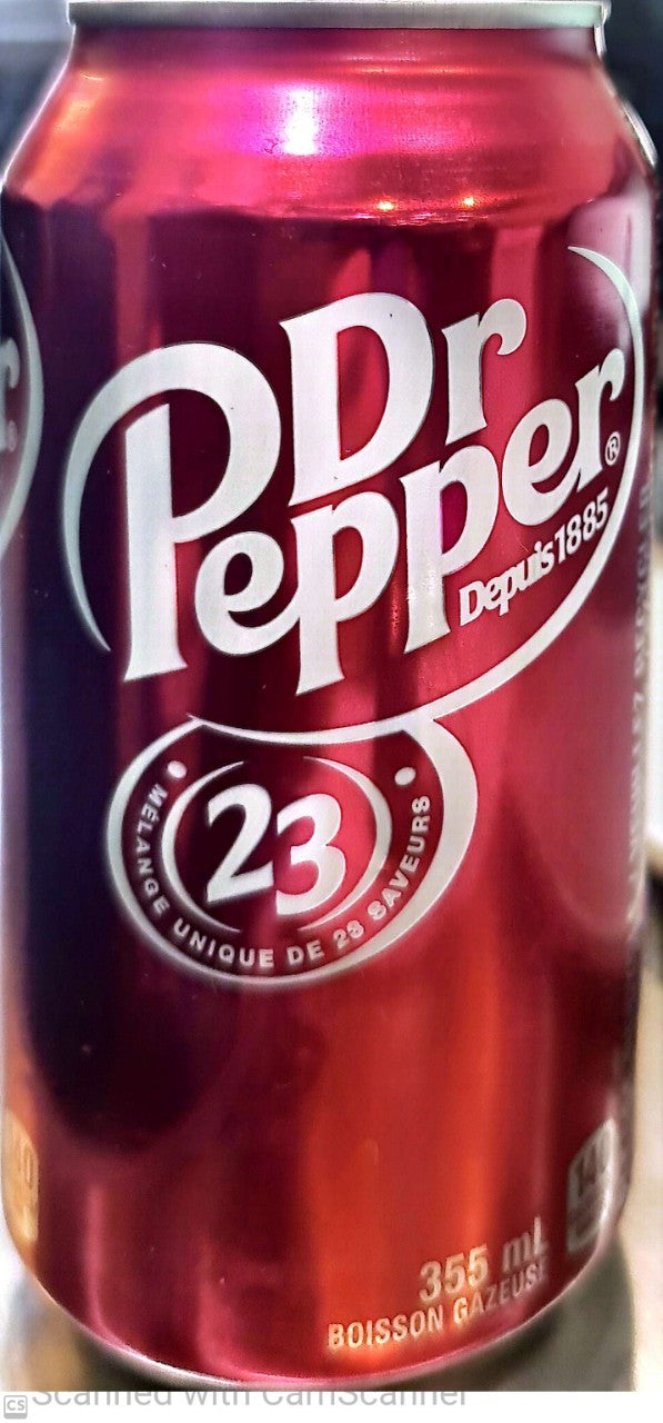 Dr Pepper can 355ml