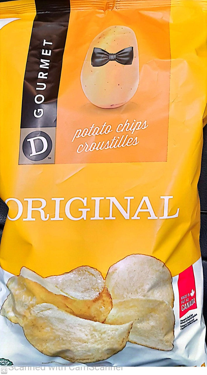Gourmet potato chip Original sans gluten free 265g