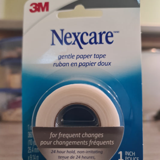 3M nexcare paper tape first aid 1 inch