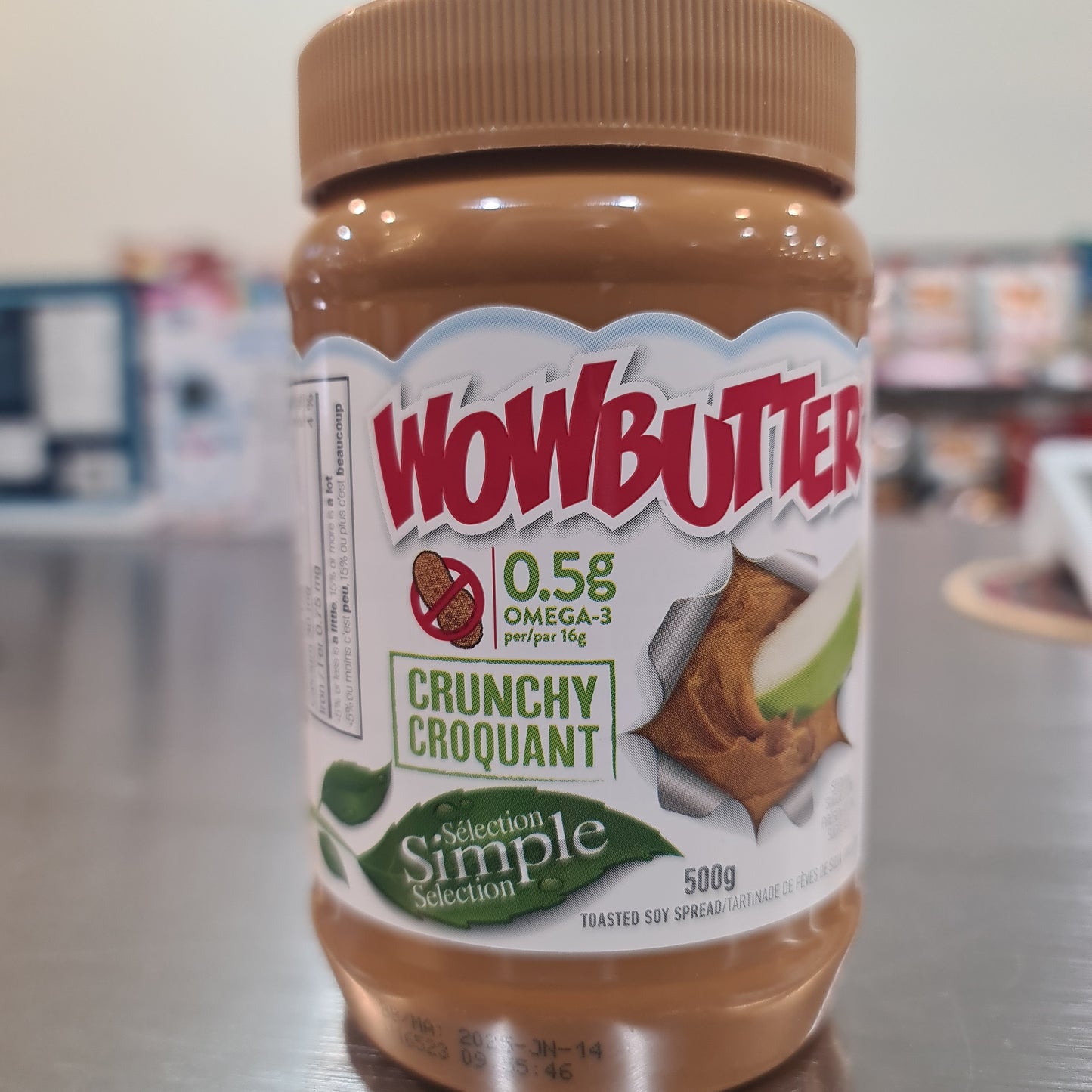 Wowbutter 500g peanut free