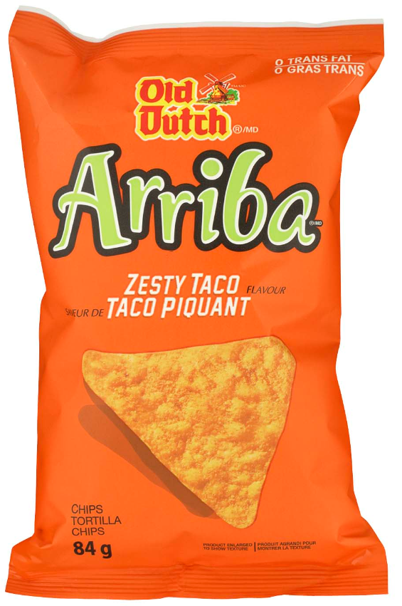 Old Dutch Arriba zesty taco 84g