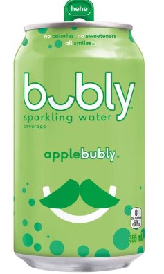 Bubly APPLE 355ml CAN