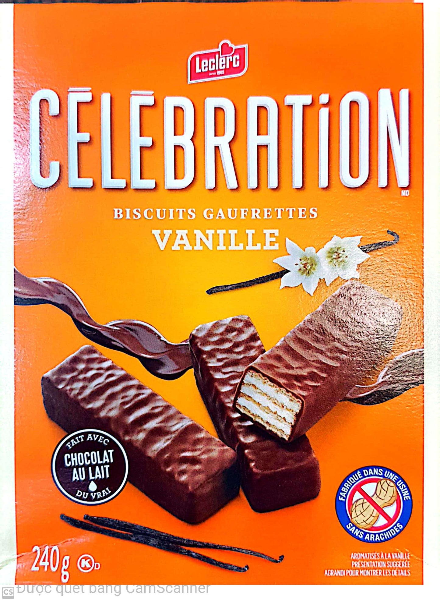 Celeb biscuits Vanille 240g