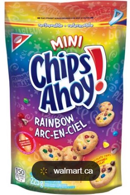 Mini Chips Ahoy rainbow 200g