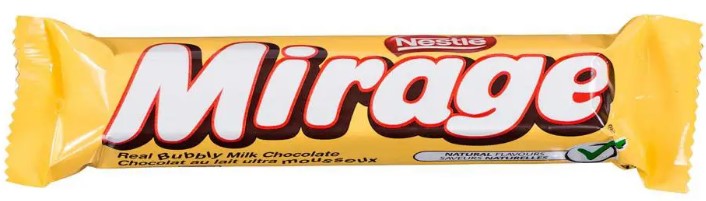 Nestle Mirage chocolate bar 41g