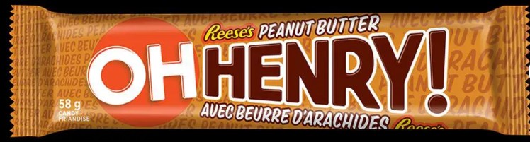 Hershey OH Henry peanut butter bar