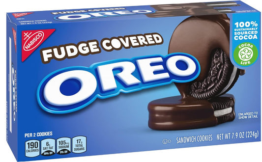 Oreo fudge covered 224g