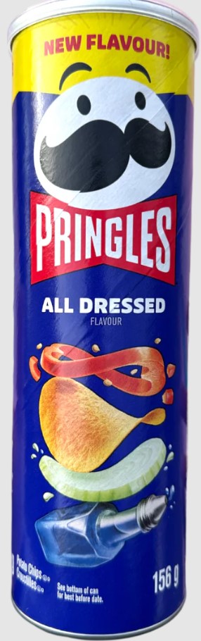 Pringles All dressed can 156g