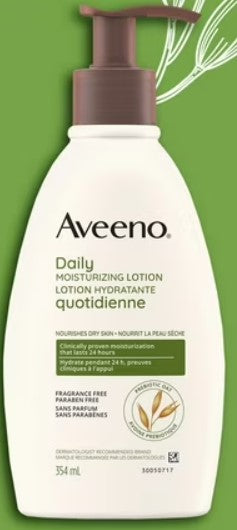 Aveeno Daily moisturizing LOTION DRY SKIN 354ml