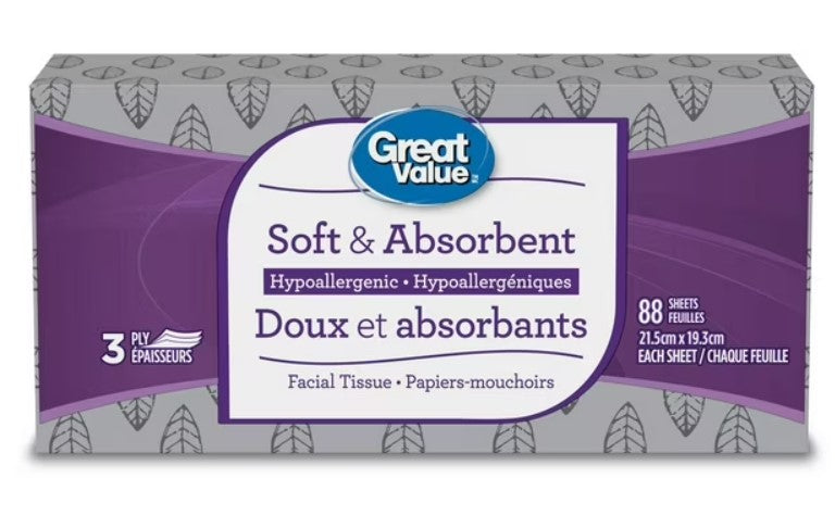 GV Facial tissue 88 sheets