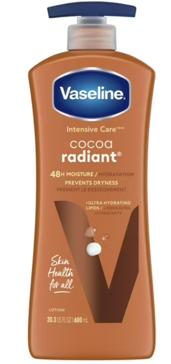 Vaseline cocoa radiant moisture 600ml