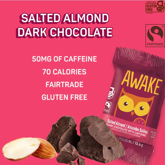 AWAKE chocolate SALTED ALMOND 13.5g