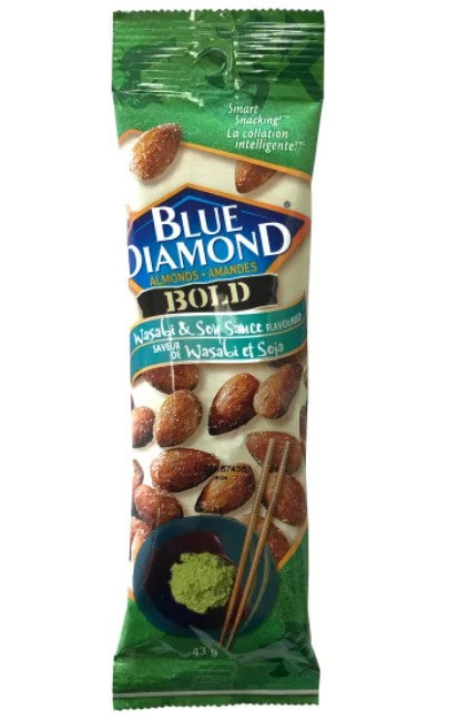 Blue diamond almond & wasabi soy sauce 43g