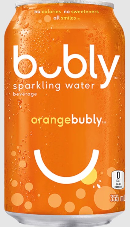 Bubly orange 335ml