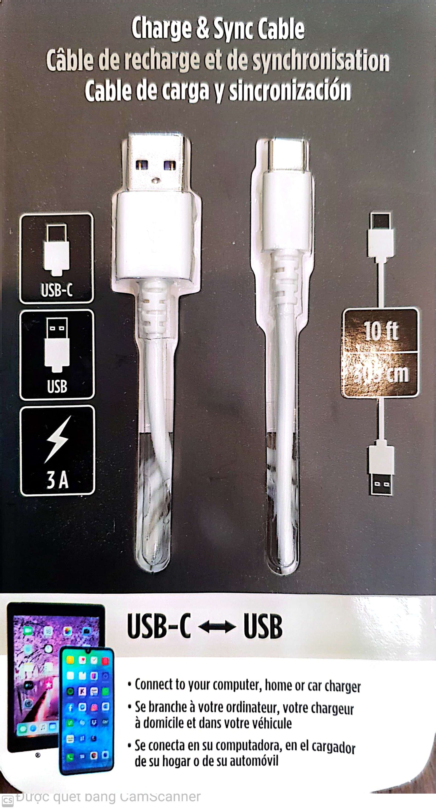 Tech 1 - charge & sync cable