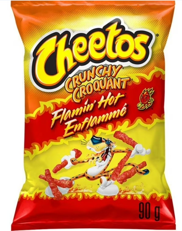 Lays Cheetos crunchy HOT 268g