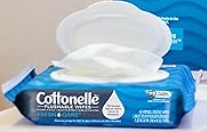 Cottonelle flushable wipes 42 wipes