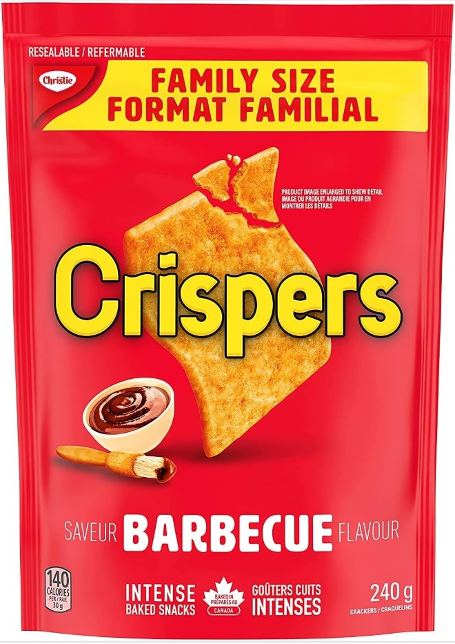 Christie Crispers Barbecue 240g