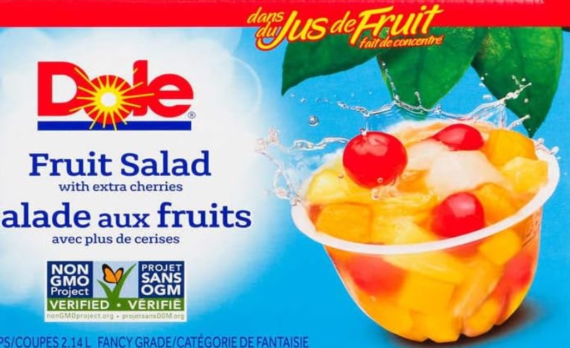 Dole fruit salad cup 107ml